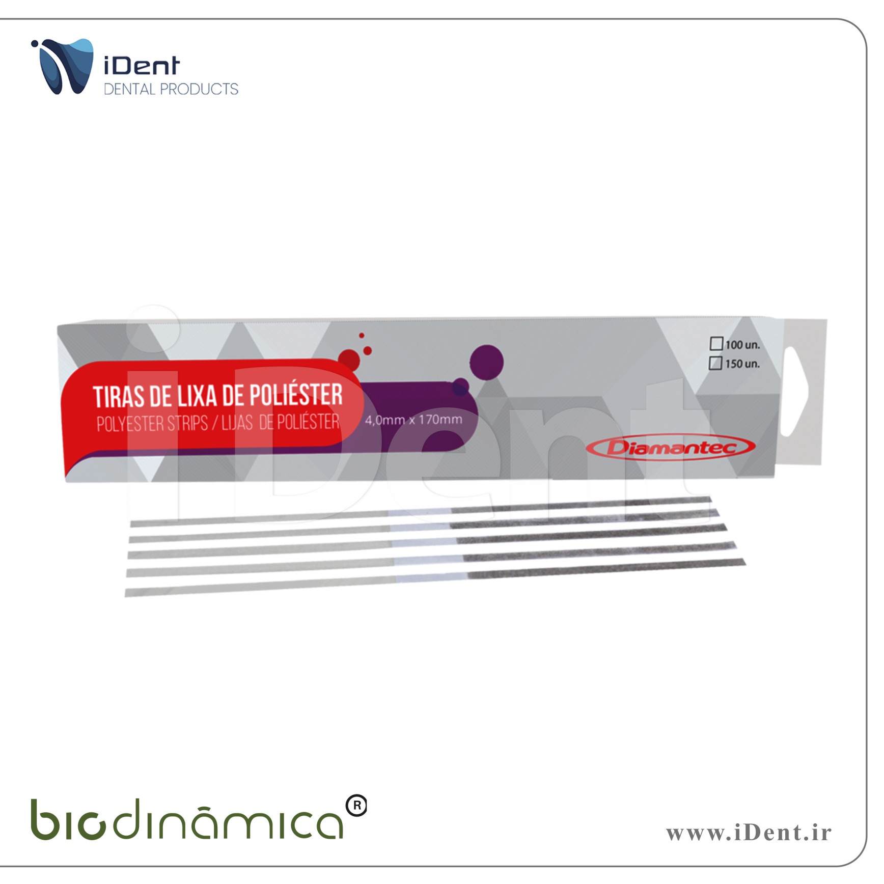 نوار پرداخت کامپوزیت - Biodinamica