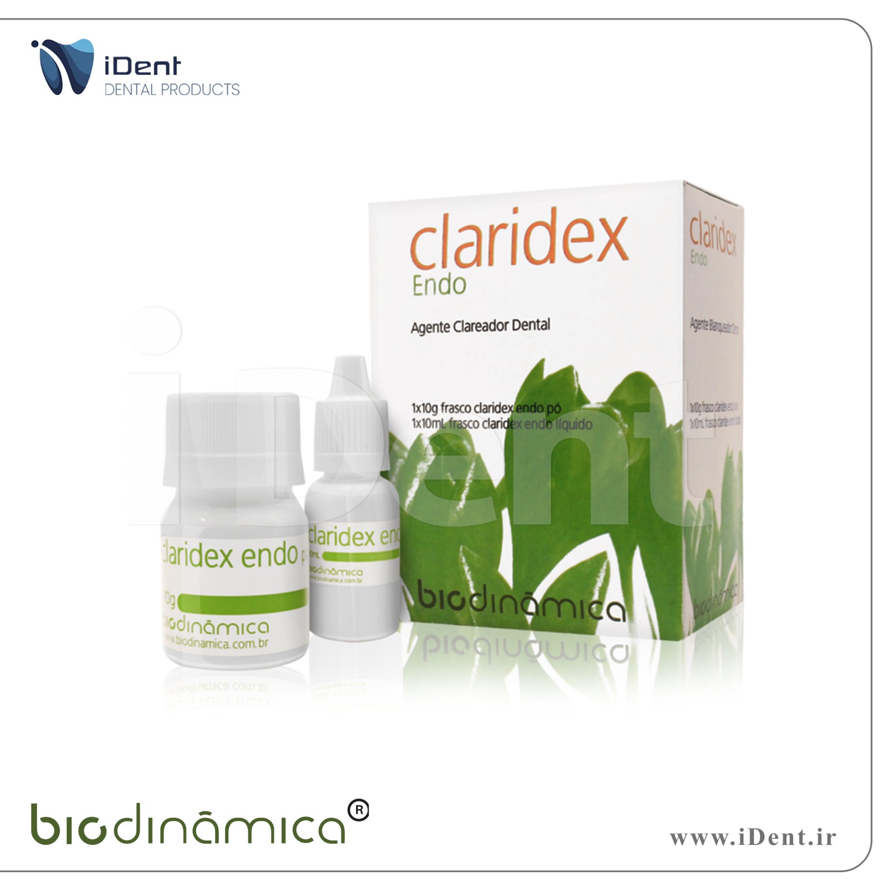 بلیچینگ داخل کانال سدیم پربورات 20% - Biodinamica