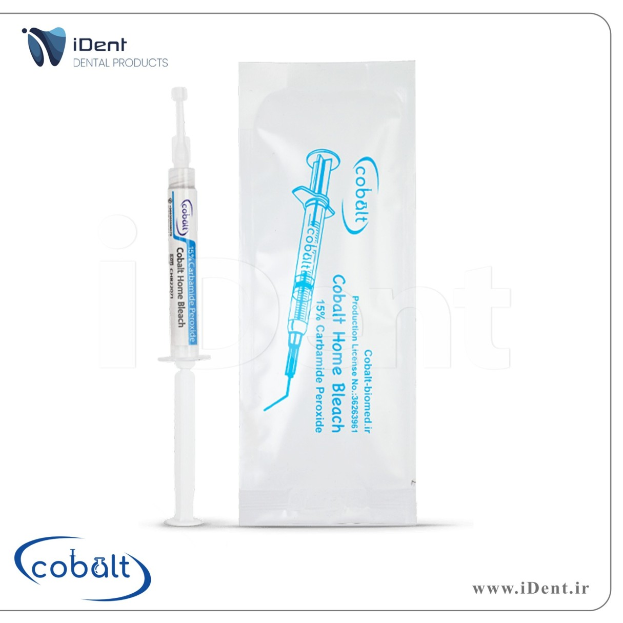ژل سفیدکننده خانگی 15% - کبالت