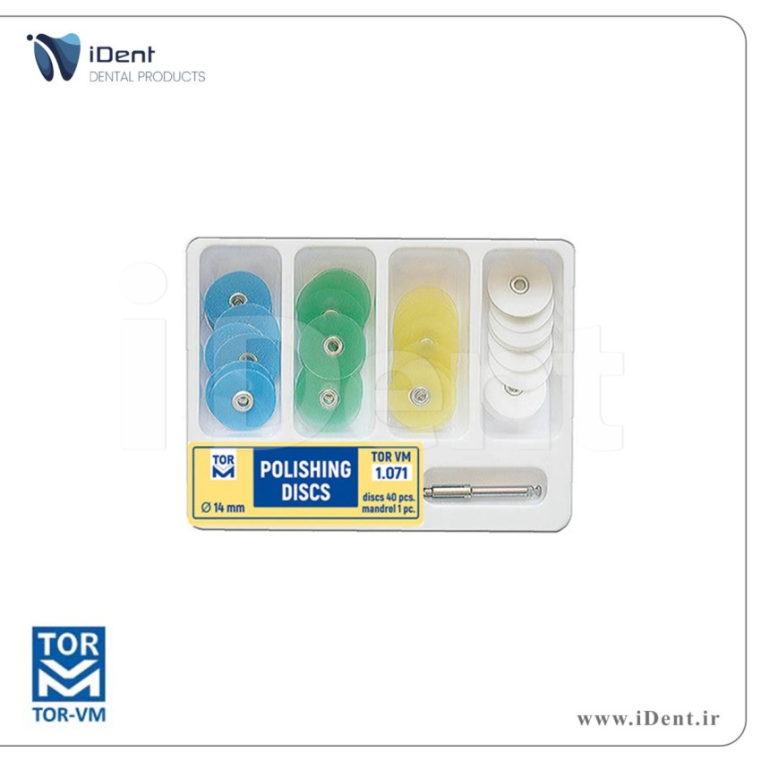 کیت دیسک پرداخت 40عددی - TOR VM