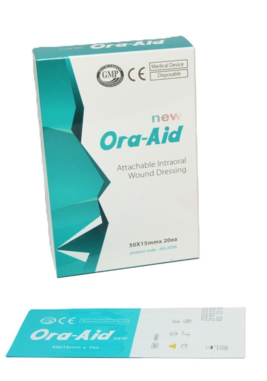 چسب داخل دهانی اوراید Ora-Aid- سایز 50*15 میلی‌متر