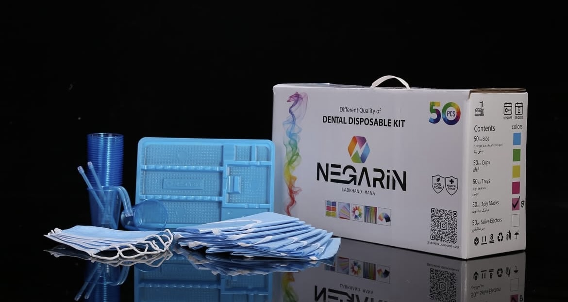 پکیج محصولات یکبار مصرف نگارین - 50 عددی