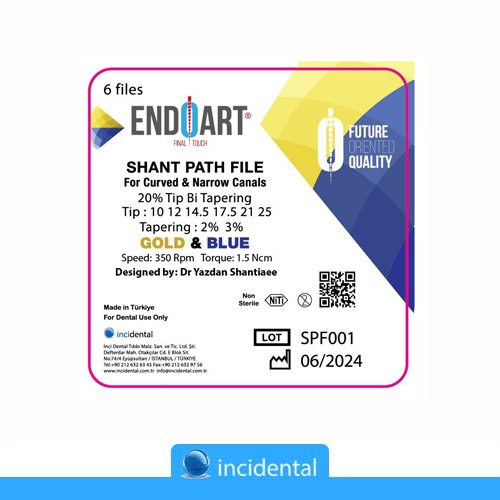 پس فایل دوال تیپر - EndoArt SHANT Path File