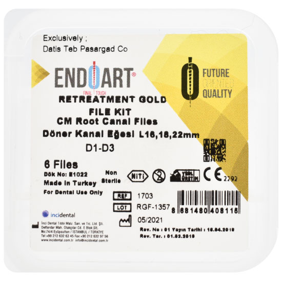 فایل روتاری درمان مجدد - EndoArt Retreatment