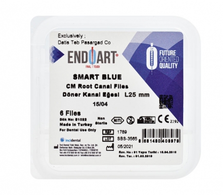 فایل روتاری درصد ثابت 4% اسمارت گلد - EndoArt Smart Blue