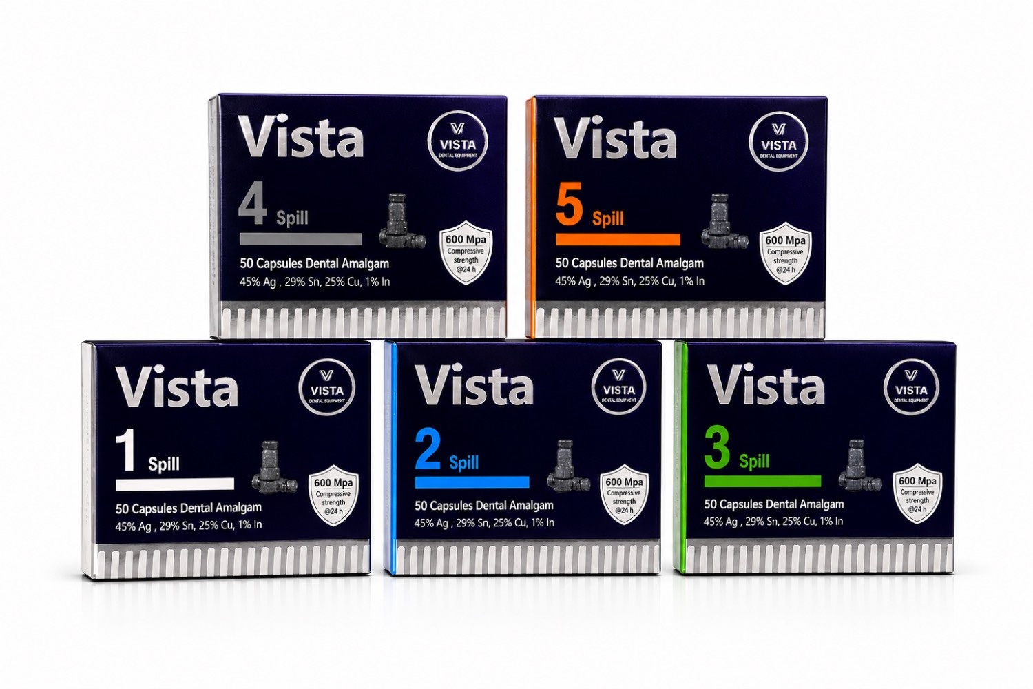 آمالکپ 50 عددی ویستا - Vista