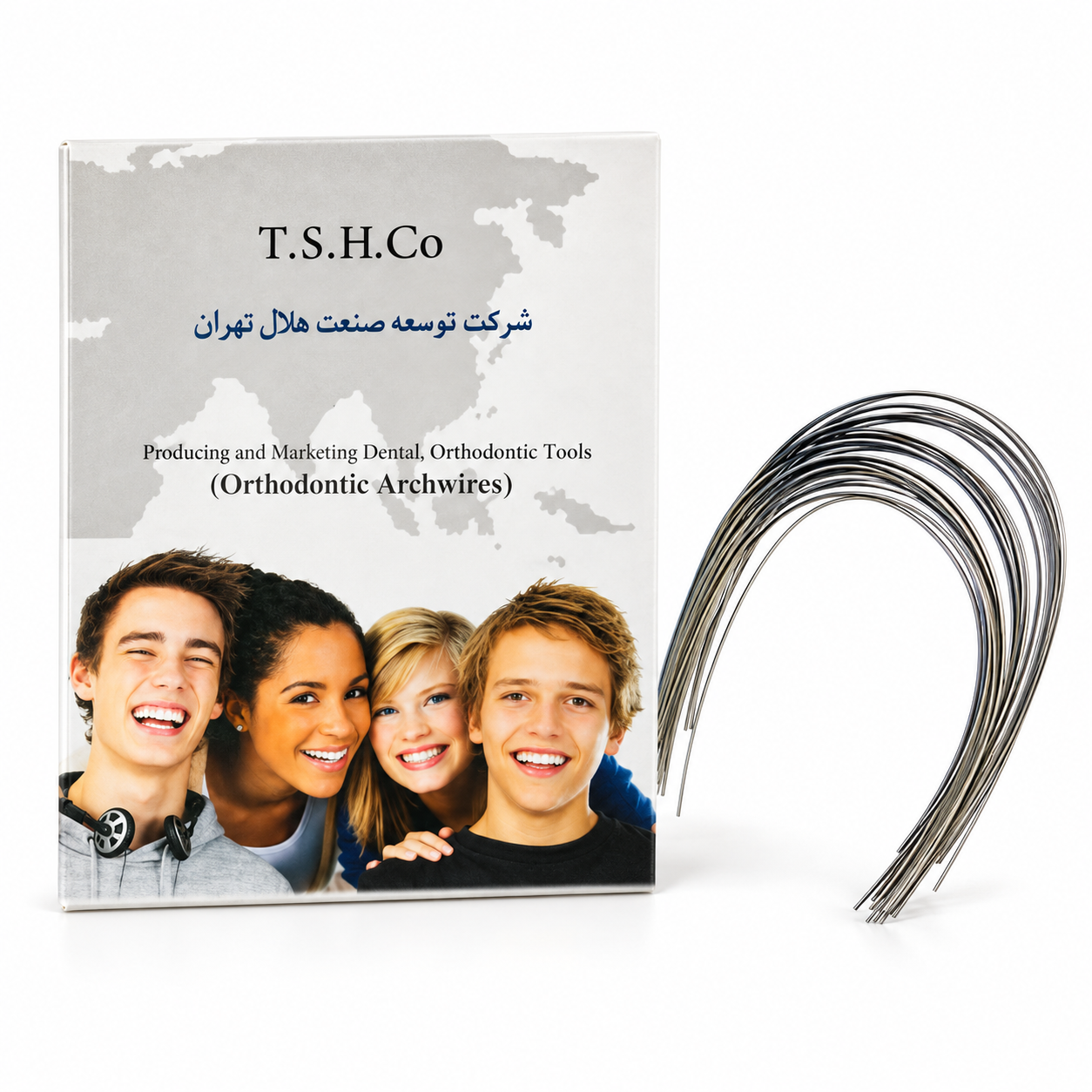 سیم استیل ارتودنسی T.S.H - Ovoid