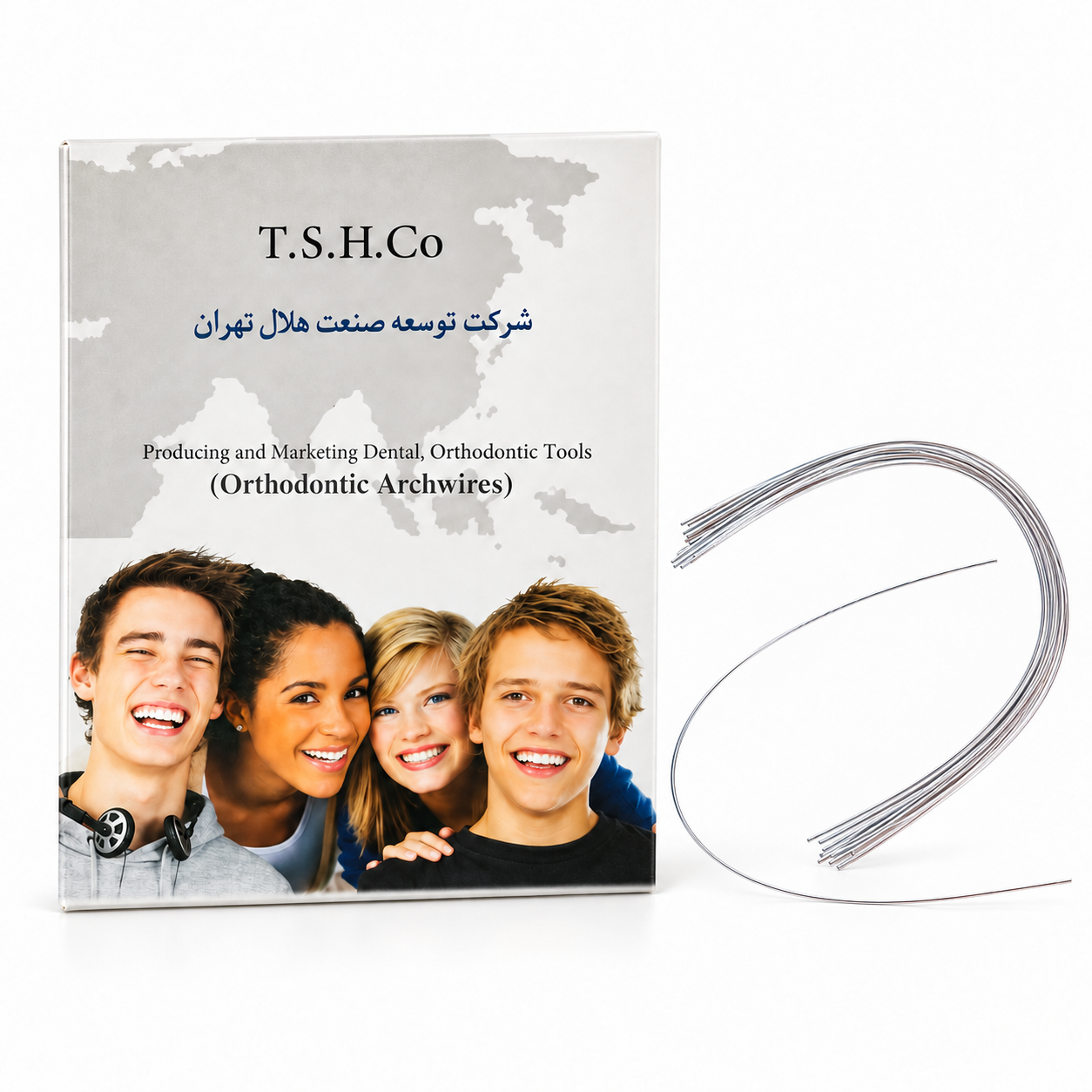 سیم رکت هانت ارتودنسی - T.S.H